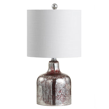 Gemma 19" Glass Bell LED Table Lamp - JONATHAN Y